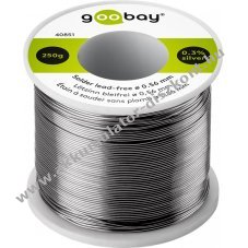 Forrasztn 0.56mm tmrj (0.3% ezst), 250g