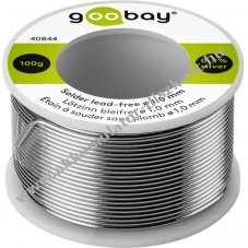 Forrasztn 1mm tmrj (0.3% ezst), 100g