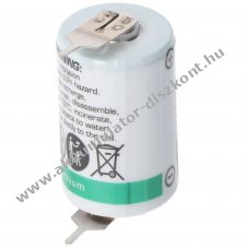 Saft LS142502PF 1/2 AA elem forrf�llel l�tium