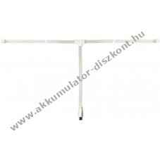 Goobay DAB/FM/AM/UKW r�di�antenna dip�lonk�nt kb.80cm 1,75m k�bel Koax csatlakoz�