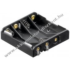 Goobay 4db/csomag AAA (Micro) elemtart� forrf�l (U)