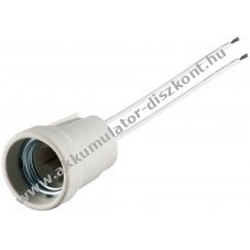 Goobay E27 ker�mia foglalat 100W 250V 0,15m kett�s vezet�kkel - A k�szlet erej�ig