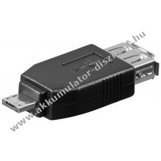 Goobay USB 2.0 Hi-Speed adapter USB A aljzat > USB Micro-A dug� - A k�szlet erej�ig