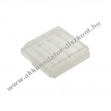 OTB Akkumul�tor elemtart� doboz 1-4db AA/AAA m�ret� Akkumul�torknak, elemeknek