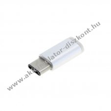 OTB ADAPTER �talak�t� MICRO USB 2.0-r�l MICRO USB-C-re t�pus aljzat ez�stmet�l f�mh�z
