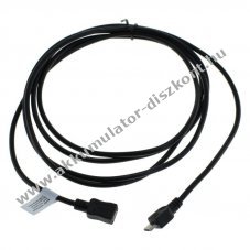 OTB adatk�bel micro usb hosszabb�t� 5 Pin-es 2m hossz� fekete