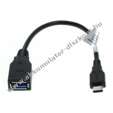OTG (On The Go) adapterk�bel USB C csatlakoz� �s USB A 3.0 csatlakoz�s