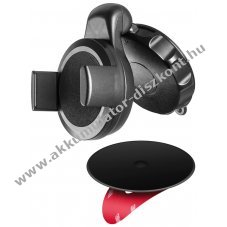 Goobay aut�s okostelefon tart� tapad�koronggal 52-90mm m�rethez - A k�szlet erej�ig