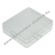 Elemtart� doboz 1-4db 18650 t�pus� elemhez, Akkumul�torhoz