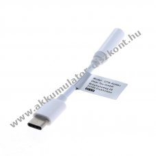 OTB AUDIO, fejhallgat�, f�lhallgat�, headset ADAPTER - USB TYPE C (USB-C) --> 3,5MM sztereo k�bel