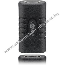 Goobay USB-C �sszek�t� adapter fekete 60W 3A 5Gbit/s USB 3.0 - A k�szlet erej�ig
