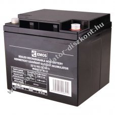 �lom Akkumul�tor 12V 40Ah EMOS csatlakoz� T1-M6