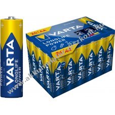 Varta LR6/AA (Mignon ceruza) 4906 1,5V 24db/csomag alk�li-mang�n