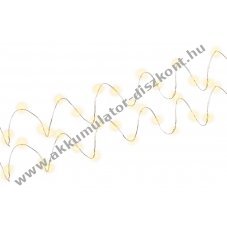 Goobay LED ez�stdr�t f�nyf�z�r 20LED meleg feh�r 2db/csomag id�z�t� belt�ri - Ki�rus�t�s