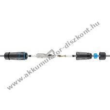 Goobay CAT6A STP IP68 k�lt�ri k�bel�sszek�t�, v�z- �s por�ll�, LSA, szersz�mmentes