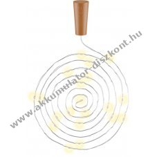 Goobay �vegpalack vil�g�t�f�z�r 20LED melegfeh�r 10db/csomag 3xLR44 tartoz�k - Ki�rus�t�s