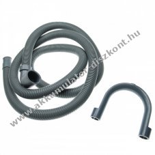 Mosgp lefolytml 90 fokos csatlakoz 22/29mm, szrke, 2m
