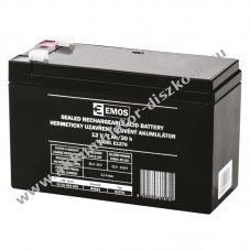 �lom Akkumul�tor EMOS 12V 7Ah (csatlakoz� F1)