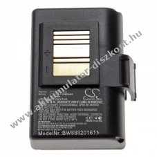 Helyettest Akkumultor Zebra QLN220 tpus P1031365-025 3400mAh