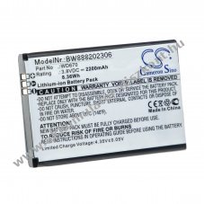 Helyettest Akkumultor ZTE Nubia WD670 2200mAh - Kirusts!