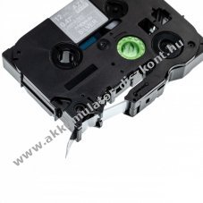 Helyettest szalag kazetta Brother Tze-PR935, 12mm 5m, fehr/ezst