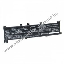 Helyettest Akkumultor Asus X705 3600mAh