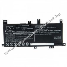 Helyettest Akkumultor Asus X455LA 5000mAh