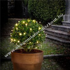 50 LED-es ezst drtfzr fnylnc 2 fnymddal - Kirusts!