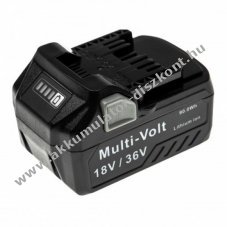 Helyettest Akkumultor HiKOKI tpus UB18DJL 5000mAh/2500mAh 18V/36V