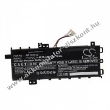 Helyettest Akkumultor Asus X512da-ej040t 4050mAh