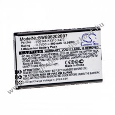 Helyettest Akkumultor Gigaset GL590 800mAh