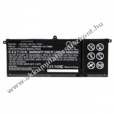 Helyettest Akkumultor Dell Inspiron 15 5501 3450mAh