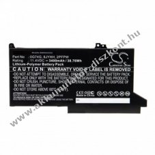 Helyettest Akkumultor Dell Latitude 12 7280 3400mAh