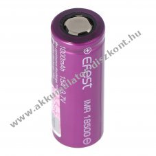 Efest IMR18500 3,7V 1000mAh lapos plusz p�lus v�d� n�lk�li LiMn (IMR) - A k�szlet erej�ig