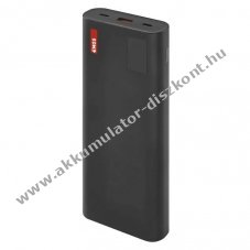EMOS Powerbank NTBF30, 27000mAh, 100W PD, fekete