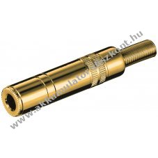 Goobay 6,35mm sztere� jack aljzat 3 p�lus� forraszthat�