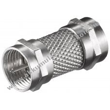 Goobay F-csatlakoz� F-csatlakoz� adapter cinkb�l