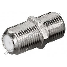 Goobay F-csatlakoz� adapter F-aljzat F-aljzat cink