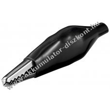 Goobay krokodilcsipesz fekete 48mm