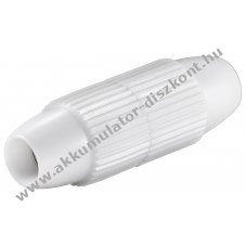 Goobay koaxi�lis k�belcsatlakoz� csavaros r�gz�t�ssel m�anyagb�l