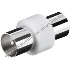 Goobay Koax-adapter Koax dug� Koax dug� m�anyag