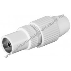 Goobay koaxi�lis gyorscsatlakoz� m�anyag bilincses r�gz�t�ssel