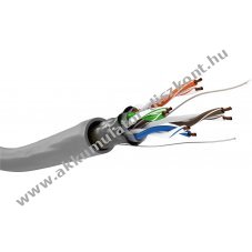 Goobay CAT 5e �rny�kolt h�l�zati k�bel 100m sz�rke PVC k�peny