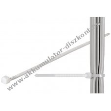 Goobay k�belk�tegel� 3,5mm sz�les 300mm hossz� �tl�tsz�-feh�r