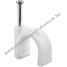 Goobay k�belbilincs 14mm feh�r 100db/csomag