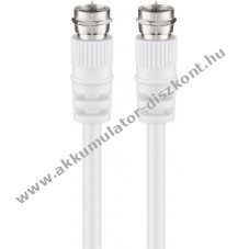 Goobay SAT antennak�bel F-csatlakoz� 2,5m