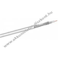 Goobay 120dB 4x �rny�kolt SAT koaxi�lis k�bel CCS digit�lis rendszerekhez