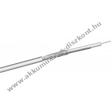 Goobay 100dB SAT koaxi�lis k�bel dupla �rny�kol�ssal digit�lis v�telhez