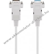 Goobay D-SUB 9 t�s soros hosszabb�t� k�bel 5 m