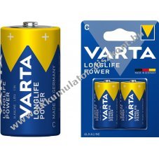 Varta 4914 C (b�bi m�ret) 1,5V 2db/csomag alk�li-mang�n